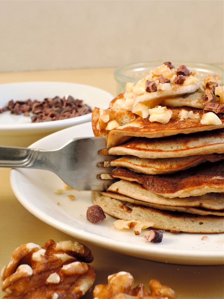 2 Ingredient Pancakes | Add A Little #glutenfree #dairyfree #paleo #pancake
